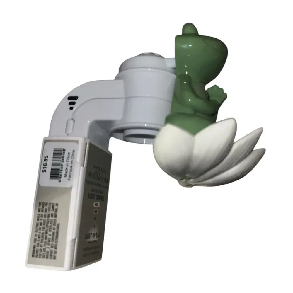 Bath & Body Works ZEN FROG Bundle - Wallflower Plug & Car Fragrance Clip New - Picture 4 of 6